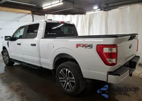 2022 Ford F150 Supercrew из США, поврежденный, VIN 1FTFW1E80NFC38593